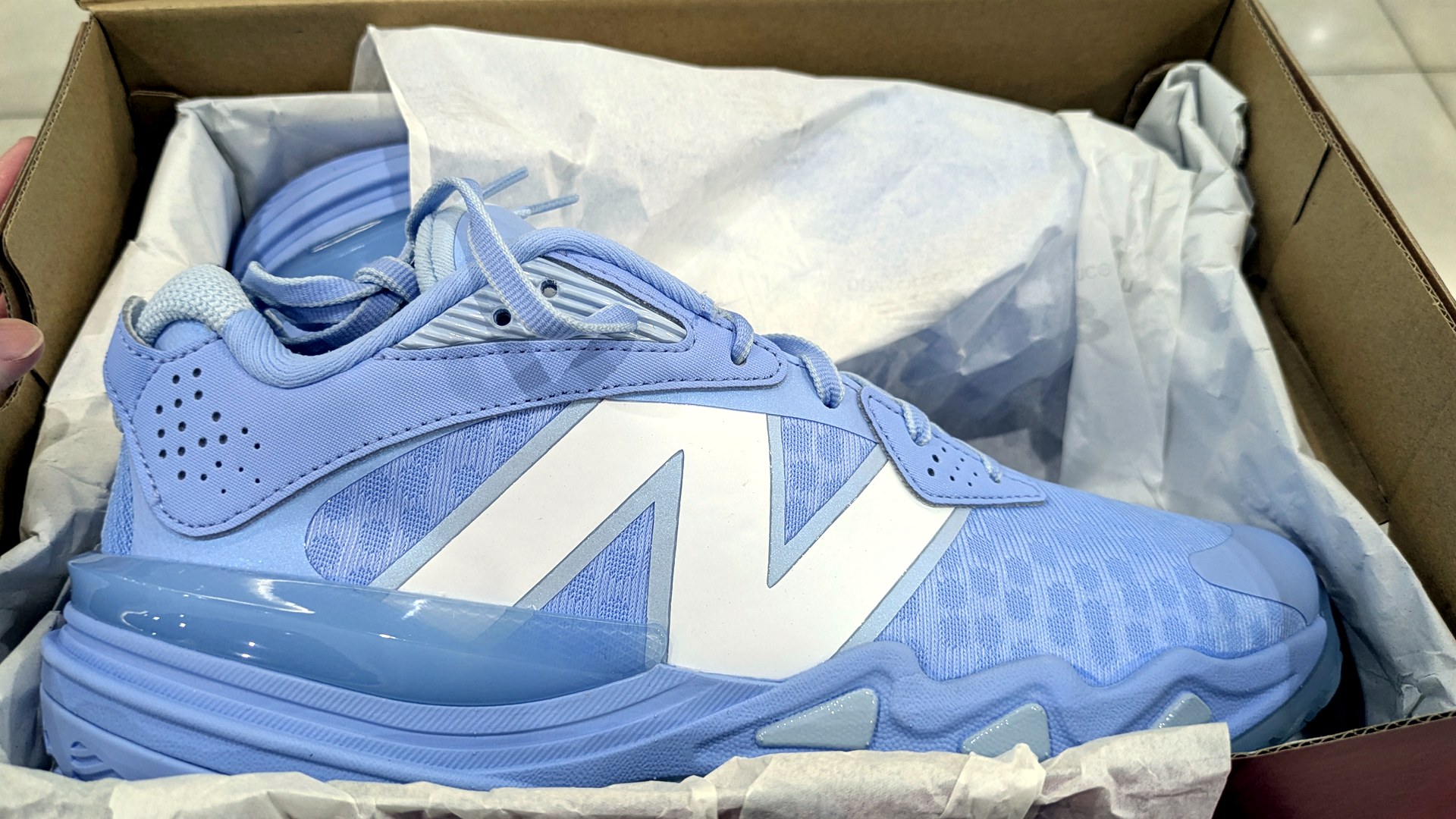 New Balance Hesi Low v2 Electric Sky 配色開箱